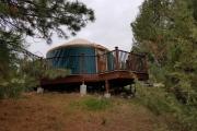 Photo: Swan, Yurts